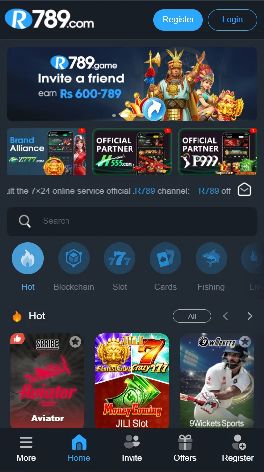 R789 GAME SCREENSHOT